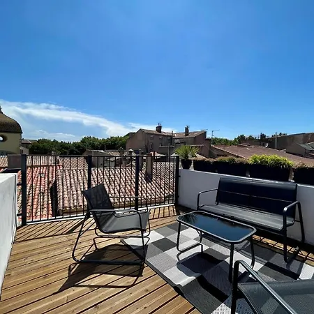 Rooftop N°38 - Et - Vue Cité Médiévale *