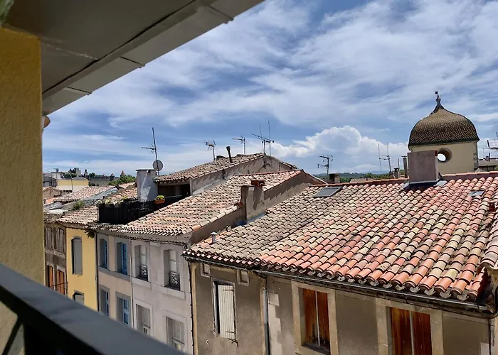 Rooftop N°38 - Et - Vue Cite Medievale קרקסון